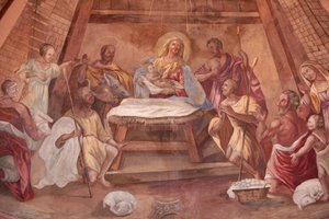 Kostel Panny Marie Nanebevzetí Panny Marie. Narození. Cordon Francie od Unbekannt