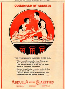 Zaslechl Abdulla - The Stony Brokes Sandwich Snack Bar, 1933 od Unbekannt
