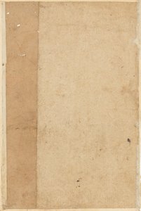 Stránka z Tales of a Parrot Tuti-nama: prázdná stránka, c. 1560. od Unbekannt
