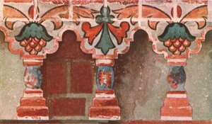 Malovaná galerie v kostele Jana Křtitele v Toltshkovo v Jaroslawi, Rusko, c1695, 1928. od Unbekannt