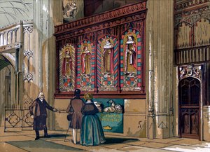 Malované plátno, kaple sv. Jiří, 19. století od Unbekannt