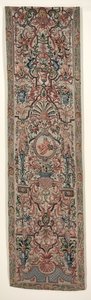 Dvojice vyšívaných závěsů na postel, c. 1690. od Unbekannt
