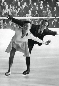 Krasobruslení párů, Zimní olympijské hry, Garmisch-Partenkirchen, Německo, 1936 od Unbekannt