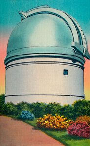 Observatoř Palomar. San Diego County, Kalifornie, c1941 od Unbekannt
