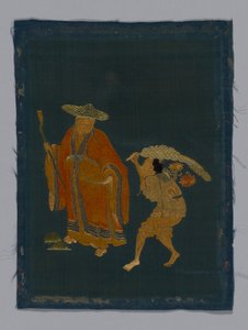 Panel Furnishing Fabric, Čína, období Kangxi, dynastie Qing 1644-1911, 180050. od Unbekannt