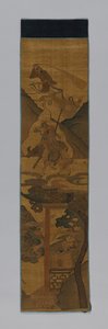 Panel Furnishing Fabric, Čína, dynastie Qing 1644-1911, 18001900. od Unbekannt