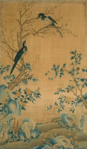 Panel Furnishing Fabric, Čína, dynastie Qing 1644-1911, 17501800. od Unbekannt