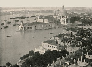 Panorama města Benátek, Itálie, 1895. od Unbekannt
