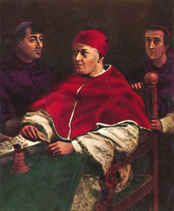 Papež Lev X 1475-1521, 1934. od Unbekannt