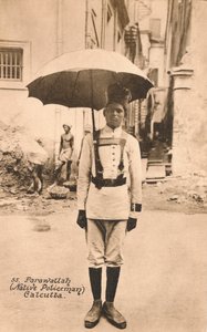 Parawallah domorodý policista Kalkata, c1900 od Unbekannt