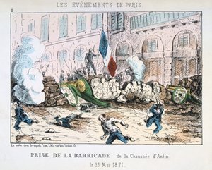 Pařížská komuna, 1871 od Unbekannt