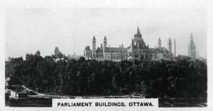 Budovy parlamentu, Ottawa, Kanada, c1920 od Unbekannt