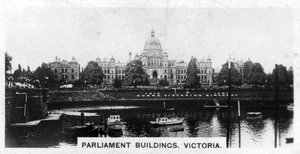 Budovy parlamentu, Victoria, Britská Kolumbie, Kanada, 20. léta 20. století od Unbekannt