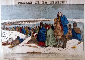 Průchod Bereziny, 28. listopadu 1812, 19. století od Unbekannt