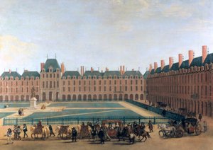Průchod krále a vladaře, Place Royale, c1655. od Unbekannt