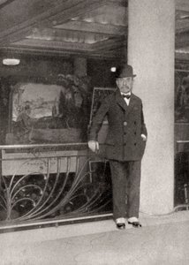 Paul Bourget , francouzský romanopisec a kritik, 1928 od Unbekannt