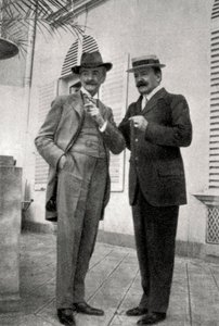 Paul Hervieu a Marcel Prevost, francouzští autoři a dramatici, 1905 od Unbekannt