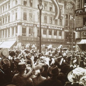 Paul von Hindenburg, Berlín, Německo, c1914-c1918 od Unbekannt