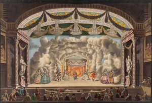 Peep Show Image, cca 1770. od Unbekannt