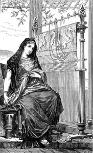 Penelope a její tkalcovský stav, 1886 od Unbekannt