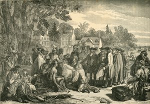 Pennova smlouva s Indiány, 1682, 1890. od Unbekannt