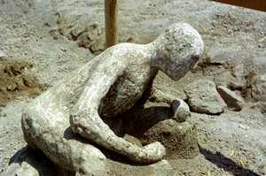 Osoba zabitá erupcí Pompejí, 79 našeho letopočtu od Unbekannt
