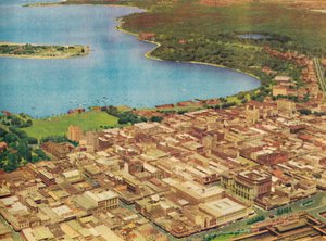 Perth ze vzduchu, c1947. od Unbekannt
