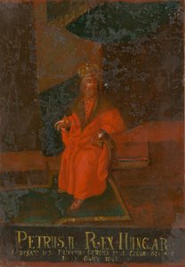 Peter Orseolo, král uherský, první polovina 18. od Unbekannt