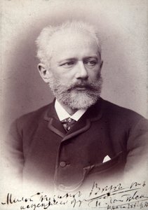 Peter Čajkovskij , ruský skladatel, 1888 od Unbekannt