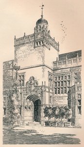 Peverey, Shropshire, Sir Aston Webb. P.R.A. Architekt, c1919 od Unbekannt