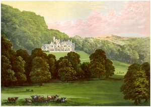 Philiphaugh, Selkirkshire, Skotsko, domov Baroneta Murraye, c1880 od Unbekannt