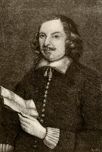 Obrázek Edwarda Winslowa v puritánských šatech, 1644, 1937. od Unbekannt