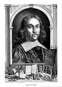 Pierre de Fermat, francouzský matematik 17. století, 1870 od Unbekannt