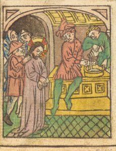 Pilát si myje ruce [recto], c. 14401450. od Unbekannt
