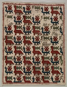 Povlak na polštář, 1800s. od Unbekannt
