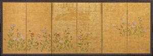 Růžové a červené máky, období Edo, 1615-1868. od Unbekannt