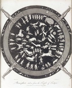 Planisféra chrámu Hathor v Denderah (Egypt) od Unbekannt