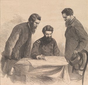 Plánování zajetí Bootha a Harolda, 1865. od Unbekannt
