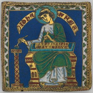 Deska se svatým Janem Evangelistou, německy, ca. 1175-1200. od Unbekannt