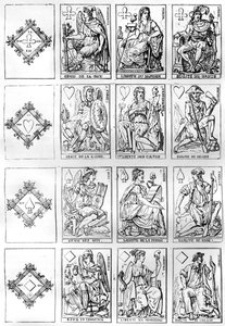 Hrací karty Francouzské republiky, 1790 1882-1884 od Unbekannt