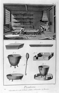 Instalatérství, 1751-1777 od Unbekannt