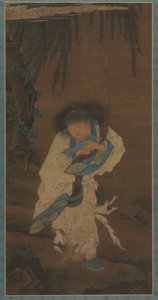 Básník a samotář Hanshan, 1400s. od Unbekannt