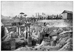 Pompeje, Itálie, 1900 od Unbekannt