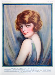 Reklama Ponds Cream, 1928 od Unbekannt