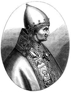 Papež Innocent IV 1180-1254, 1849 od Unbekannt