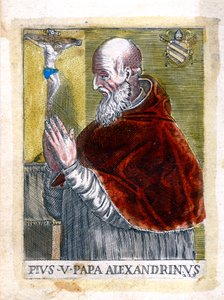 Papež svatý Pius V od Unbekannt