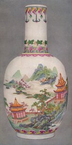 Porcelánová láhev ve stylu Ku Yueh Hsuan. Dlouhé období Čchen, 1736-1796, 1928 od Unbekannt