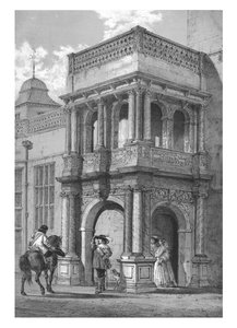Veranda v Audley End, Essex, c1840. od Unbekannt