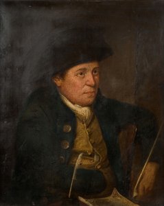 Portrét Johna Freetha, 1731-1800. od Unbekannt