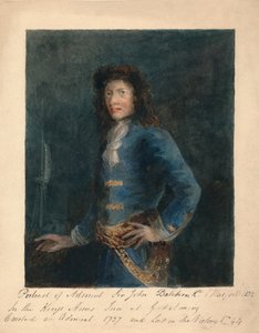 Portrét admirála sira Johna Balchina, 1832. od Unbekannt